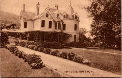 VT, Randolph - Marie Castle - Grants Drug Store postcard - C04081
