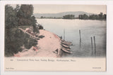 MA, NORTHAMPTON - CT River from Hadley Bridge - C06367