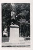 NE, Nebraska City - J Sterling Morton statue - RPPC - C06388