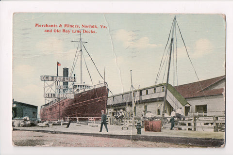 Ship Postcard - ESSEX (original SOLD) C06577