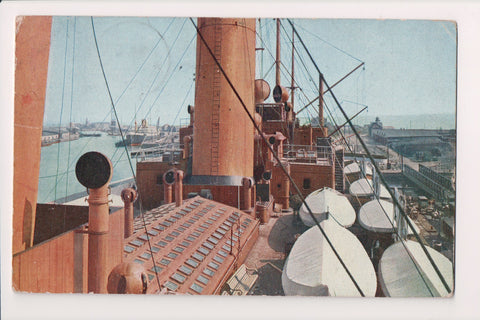 Ship Postcard - Ocean Comfort Co - Boat Deck - C06601