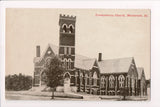 IL, MONMOUTH - PRESBYTERIAN CHURCH - @1913 vintage postcard - C08111