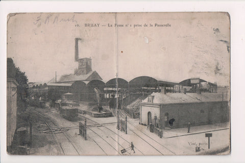 Foreign postcard - Bruay, France - La Fosse n 1 Prise de la Passerelle - C08291