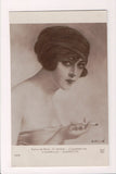 People - Female postcard - Pretty Woman - A N Paris - G Herve - Cigarette - C083