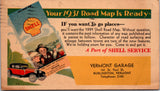 VT, BURLINGTON - Vermont Garage / Shell Service advertisement, 1931 Map - C08478