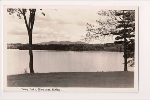ME, Harrison - Long Lake and area - RPPC - C08615