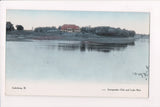 IL, GALESBURG - SOANGETAHA CLUB and LAKE RICE - postcard - C08683