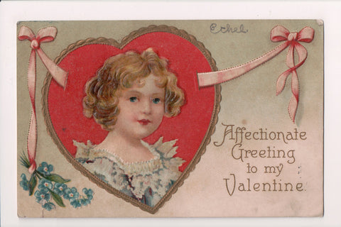 Valentine postcard - Affectionate Greeting - International Art Pub - C08760