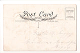 Xmas postcard - Christmas - Santa, lantern, list - C17168
