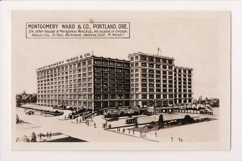 OR, PORTLAND - MONTGOMERY WARD & Co - RPPC - C17208