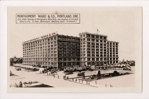 OR, PORTLAND - MONTGOMERY WARD & Co - RPPC - C17208