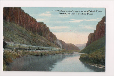 NV, Palisade Canon - Overland Limited postcard - C17262