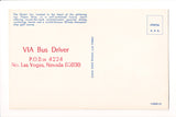 NV, Las Vegas - Desert Inn - Debbie Reynolds marquis postcard - C17436