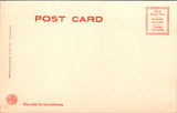 VT, Woodstock - Congregational Church, Elm St - vintage postcard - C17444