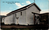 CA, SAN DIEGO - Old Mission Bells, Old Town, hanging bells postcard - C17509