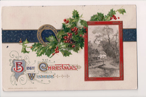 Xmas postcard - Christmas - Winsch Back - C17522
