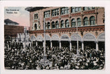 CA, Venice - bunches of people in the street postcard - C17908