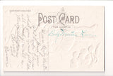 Xmas postcard - Christmas - Girl, gifts, candy cane - C17933
