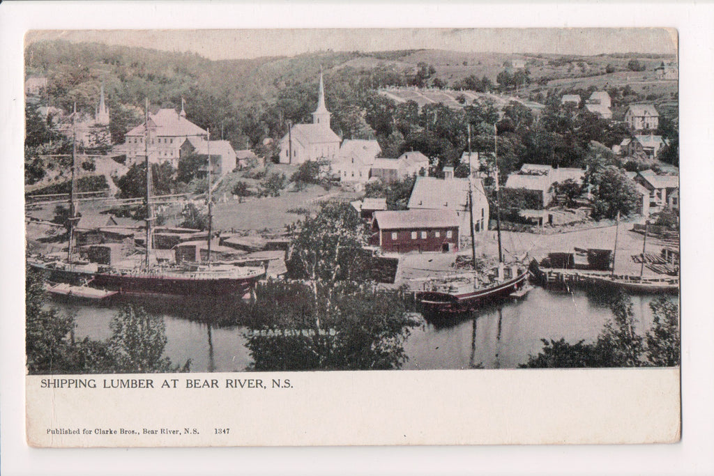 Canada - BEAR RIVER, NS - (original SOLD) R00517