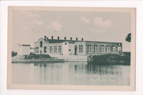 Canada - Bedford, QC - Bedford Mfg Co Inc building postcard - E09079