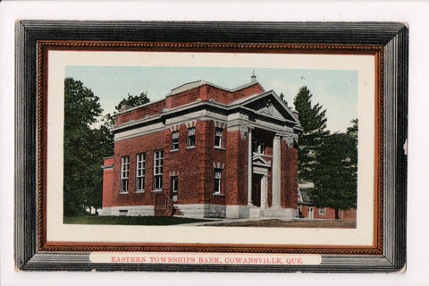 Canada - COWANSVILLE, QC - Eastern Townships Bank, as if framed - B11131