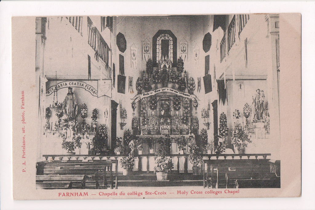 Canada - FARNHAM, QC - Chapelle du Holy Cross (original SOLD) C062