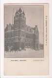 Canada - Granby, QC - Post Office - horse drawing a small sleigh - W01055