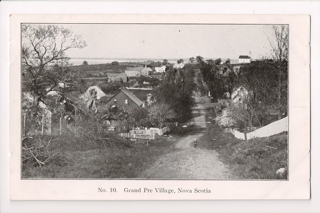 Canada - Grand Pre, NS - Bird Eye view of the Village - postcard - w01764