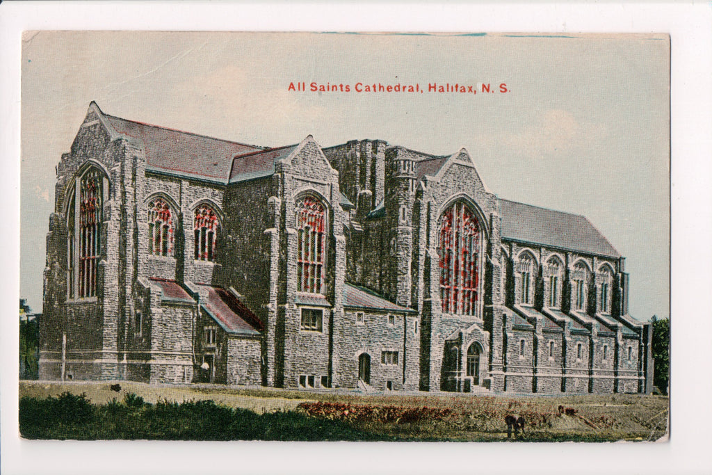 Canada - Halifax, NS - All Saints Cathedral - @1911 postcard - R00694