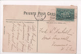Canada - HALIFAX, NS - Garrison Chapel, military men, band @1908 postcard