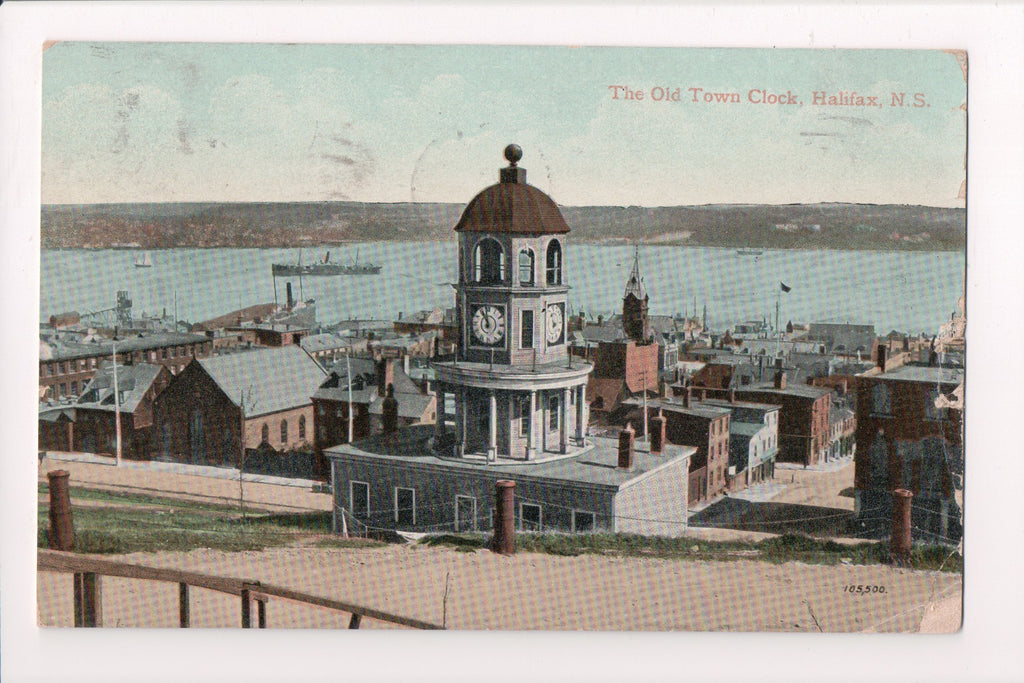 Canada - Halifax, NS - The Old Town Clock, bird eye view of area - w04545