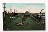 Canada - Hamilton, ON - Grand Trunk Railway Station postcard - C06614