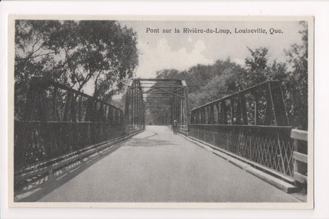 Canada - LOUISEVILLE, QC - Pont sur la Riviere du Loup, bridge closeup - JJ0717