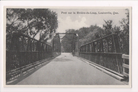 Canada - Louiseville, QC - Pont sur la Riviere du Loup, bridge closeup - JJ0717