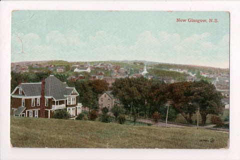 Canada - New Glasgow, NS - Bird Eye view - @1919 postcard - 400046