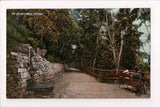 Canada - OTTAWA, ON - Lovers Walk, Fountain, bench postcard - B11420