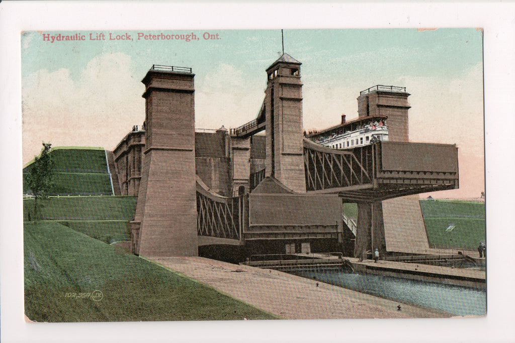 Canada - Peterborough, ON - Hydraulic Lift Lock postcard - S01783