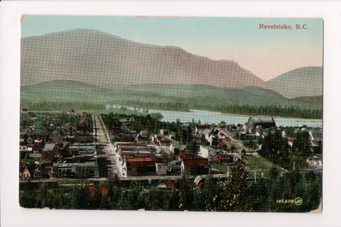 Canada - REVELSTOKE, BC - Bird Eye view - OLD CHUM pipe tobacco sign - A06125
