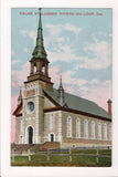Canada - Riviere du Loup, QC - Church, Eglise St Ludger postcard - w00059