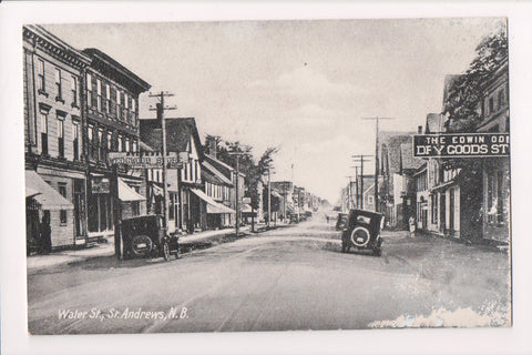 Canada - ST ANDREWS, NB - Water St, WEDGWOOD STORE postcard - w05222
