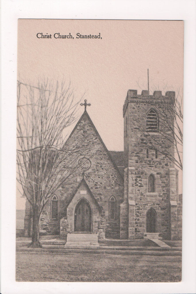 Canada - STANSTEAD, QC - Christ Church postcard - cr0075