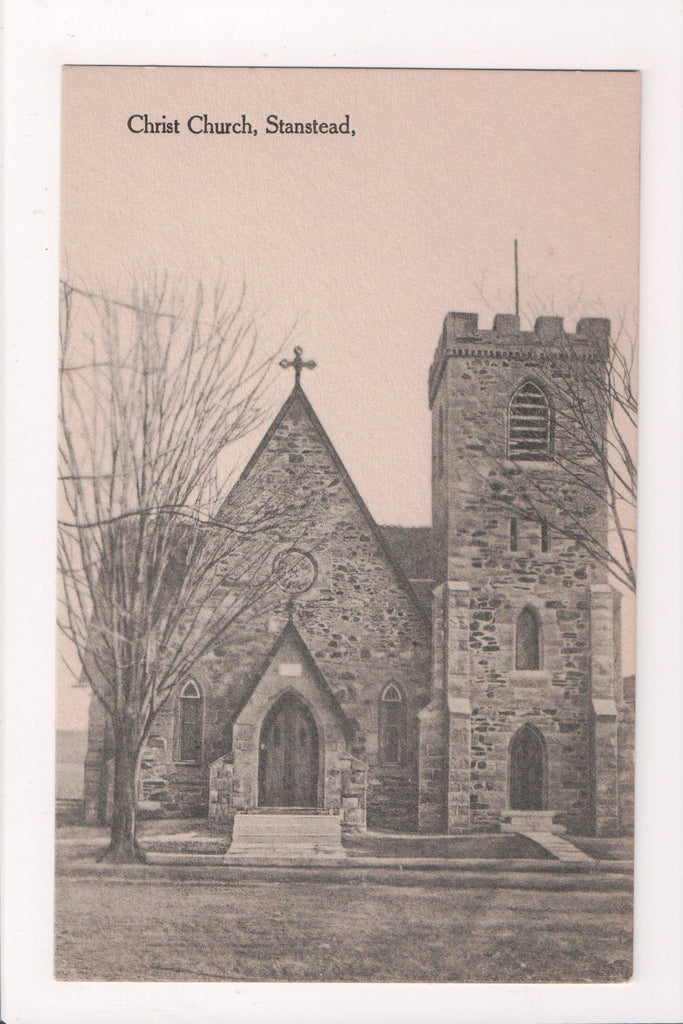 Canada - Stanstead, QC - Christ Church postcard - cr0075