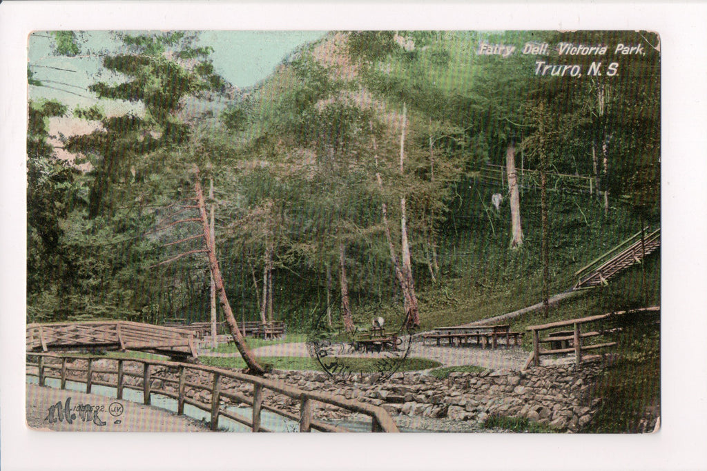 Canada - TRURO, NS - Victoria Park Fairy Dell - @1908 postcard