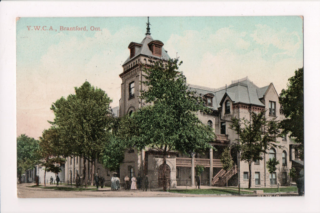 Canada - BRANTFORD, ON - YWCA, vintage postcard @1910? - R00534