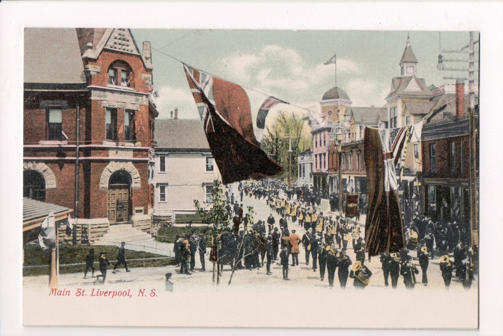 Canada - LIVERPOOL, NS - Main St (original SOLD) - R00519