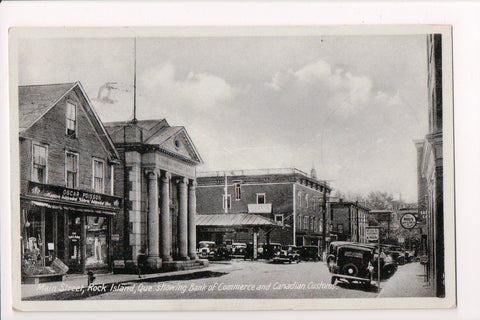 Canada - Rock Island, QC, Main St, Poisson store (CARD SOLD, email copy only) F11067