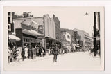 Canada - STE ANNE de BEAUPRE, QC - Street scene, people, stores RPPC - F11055