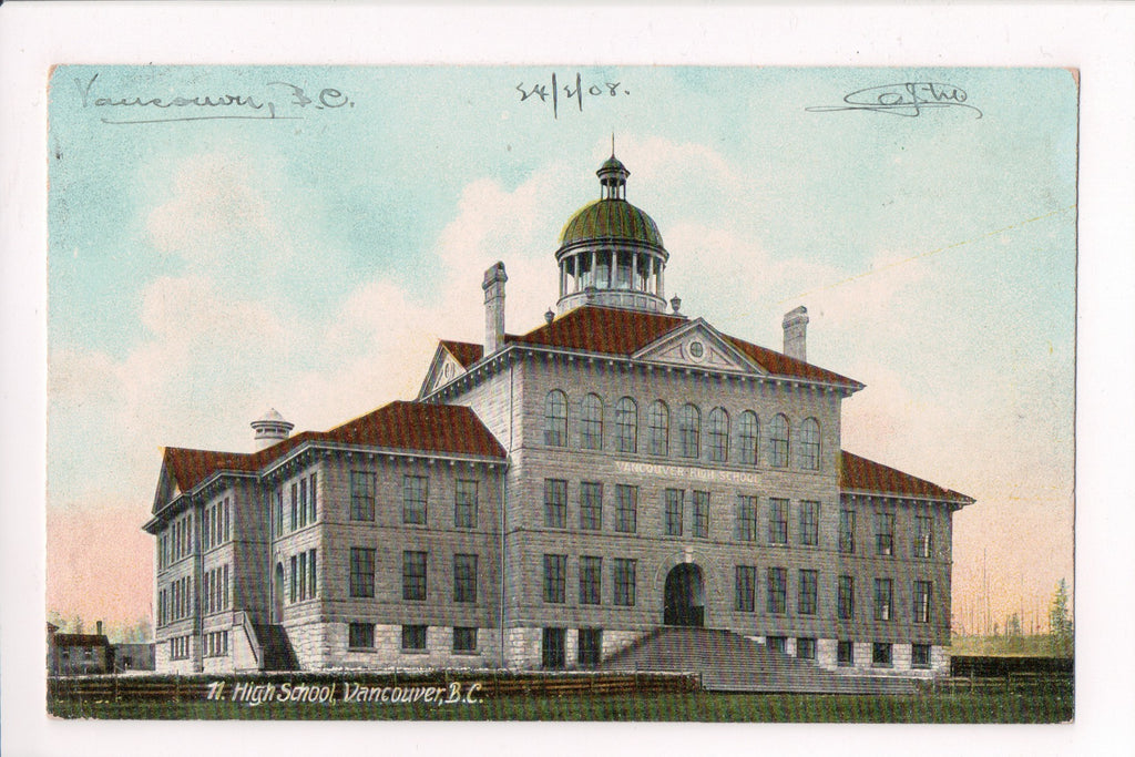 Canada - VANCOUVER, BC - High School (original SOLD) - S01339