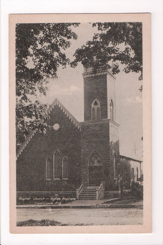 Canada - COATICOOK, QUE - Baptist Church, Eglise Baptiste - B11243
