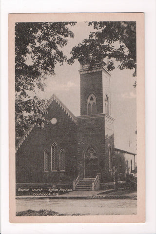 Canada - Coaticook, QUE - Baptist Church, Eglise Baptiste - B11243